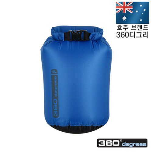 360디그리 드라이 백 4L 블루