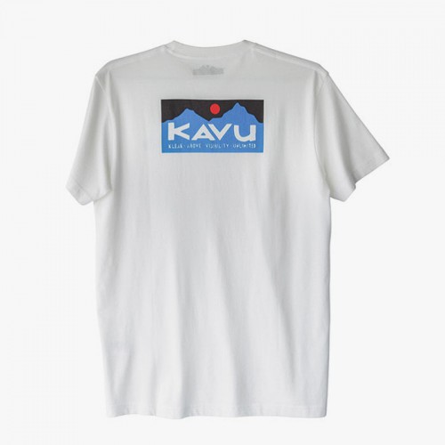 카부 KAVU 클리어 어보브 에치아트 화이트