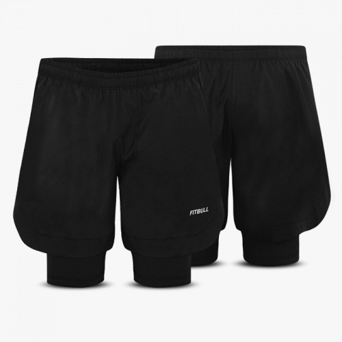 핏불 하프 레깅스 반바지 트레일러닝 등산