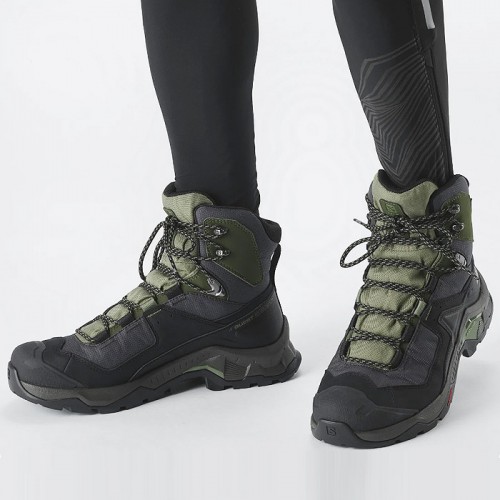 살로몬 퀘스트 엘리먼트 GTX 등산 중등산화 올리브 L41457100