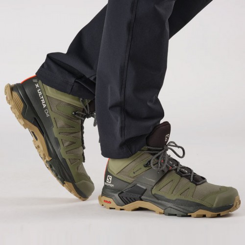 살로몬 X 울트라 4 MID 와이드 GTX 등산 중등산화 L41739900