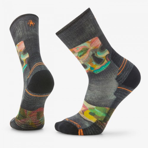 스마트울 Hike Light Cushion Def Lyfe Print Crew Socks 울양말 SWD1MWS002