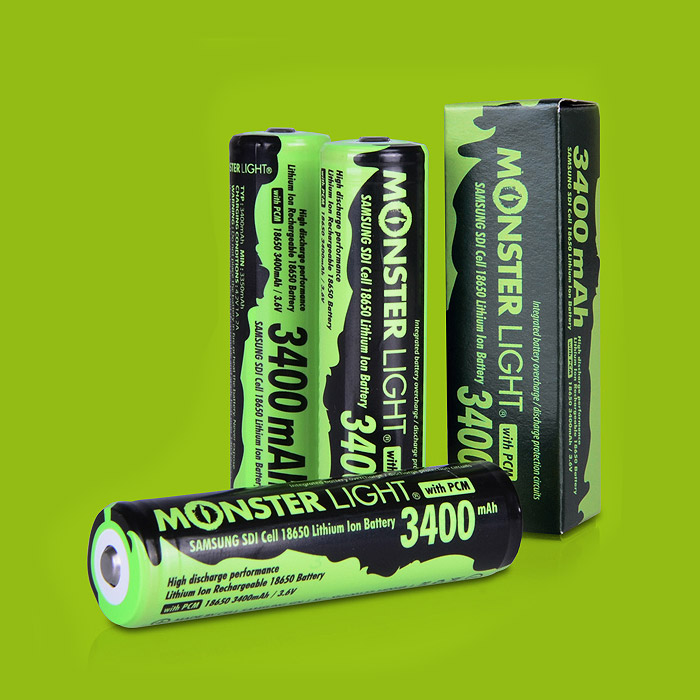 ͶƮ 18650 ͸ 3400mAh