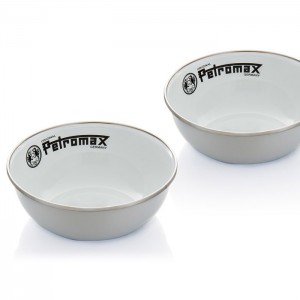 페트로막스 에나멜 보울 캠핑용 그릇(2개입) 화이트 PM-PX-BOWL-W