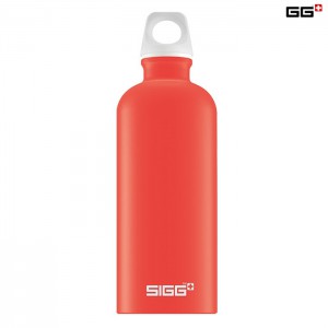 지그 트래블러 워터 보틀 600ml 루시드 스칼렛 터치