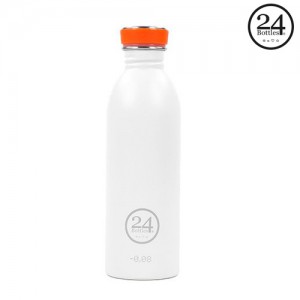 [24bottles] 초경량 스테인리스 물병 500ml - Ice White