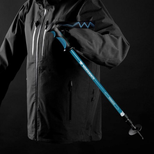 마운틴스미스 피나클 글레이셔 블루 등산스틱 1개